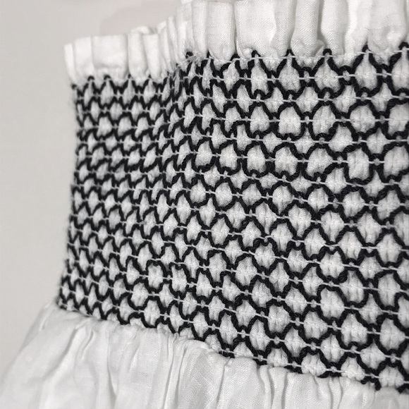 Janie and Jack Girl’s Black & White Palm Tree Sundress Dress Size 2T - Picture 2 of 7